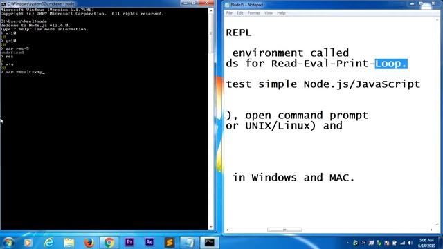 REPL Read Eval Print Loop #1 | REPL - Nodejs Virtual Environment смотреть онлайн