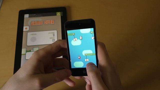 Swing Copters 'Cheat' to half Speed смотреть онлайн