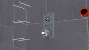 Как монтировать встраиваемые душевые комплекты Kasanye