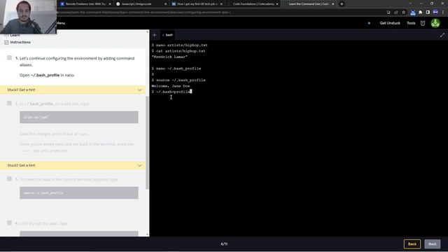 Learn the command line lesson 11 смотреть онлайн