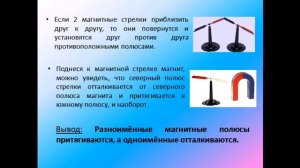 Физика 8 класс Постоянные магниты Магнитное поле постоянных магнитов