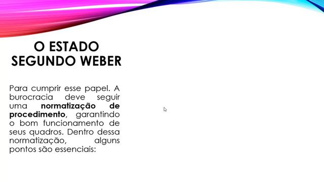 Max Weber e a burocratização enquanto racionalização do Estado Moderno смотреть онлайн