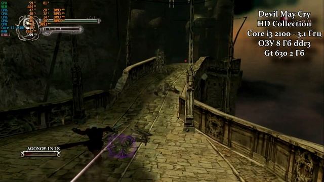 Devil May Cry на слабом ПК в 2019. (2 ядра,512 Мб-9500gt, 4 Гб озу) Ранние игры серии. смотреть онлайн