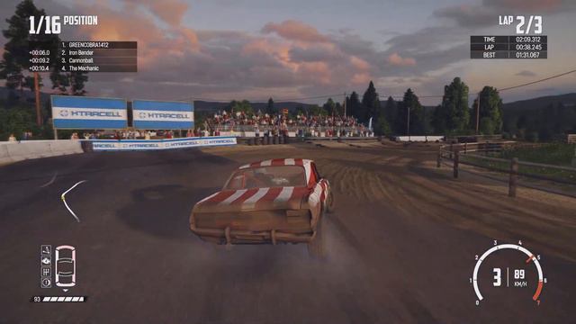 (PS5) Wreckfest Gameplay  I Ultra High Graphics [4K HDR 60FPS]