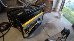 Перевёл генератор на газ