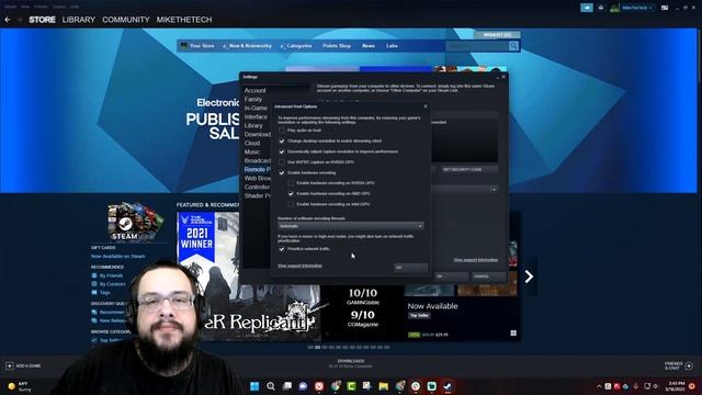 How to optimize Steam Remote Play (Host/client settings explained, 2022) смотреть онлайн