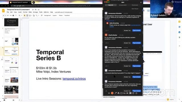 Temporal Series B Livestream смотреть онлайн
