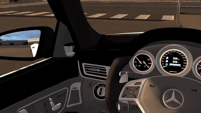 Mercedes-Benz E63 AMG-Euro Truck Simulator 2 (Mod #24) смотреть онлайн