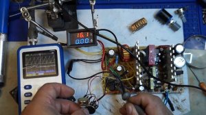 Не держит нагрузку , переделка компьютерного блока питания.