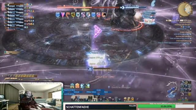 [o12s] Alphascape V4 (Savage) - best cheese strat unsynced lvl 80- dps uptime - hello world mechani смотреть онлайн