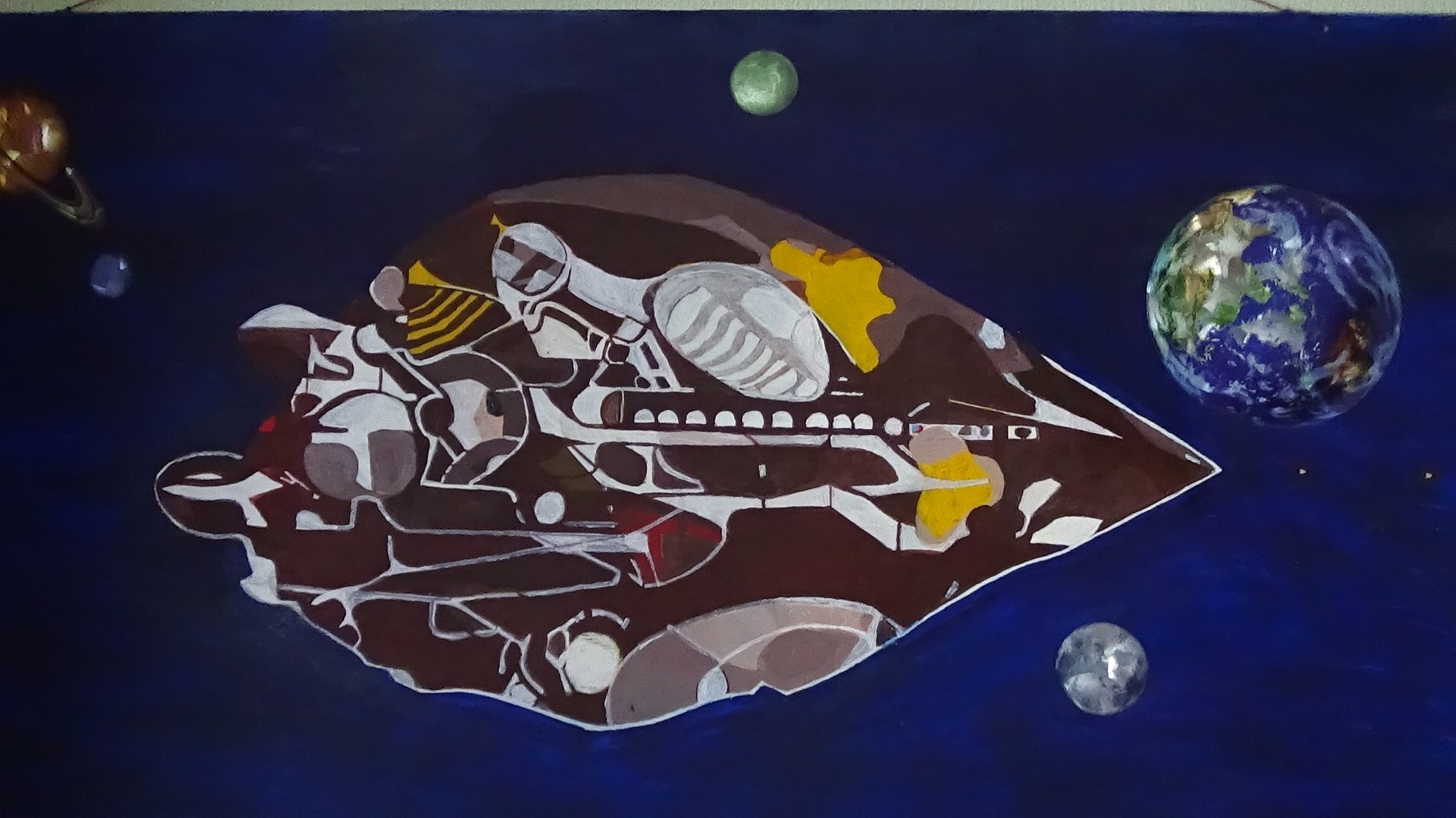 Рисуем НЛО. смотреть онлайн