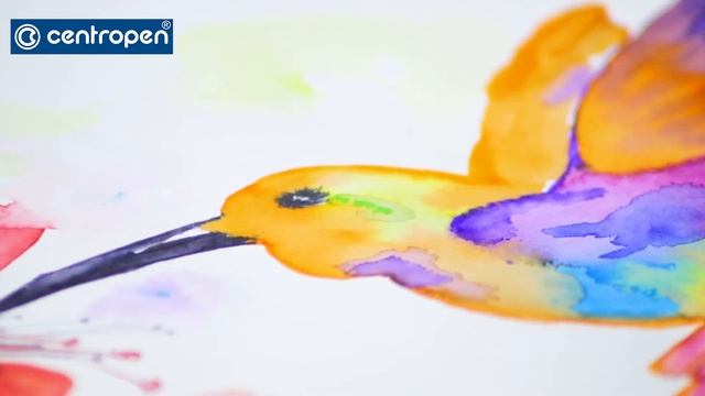 CENTROPEN AQUARELLE 9383 - набор для рисования акварелью смотреть онлайн