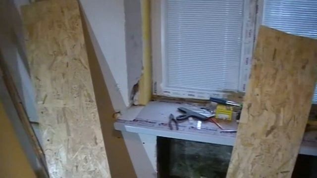 Как сделать откосы окон из ОСП(OSB)панели/Live формат/День третий. смотреть онлайн