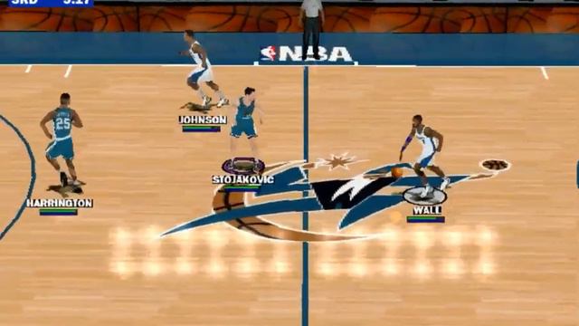 VS Washington Wizards All Time Legend 3rd Quater Game12, NBA Live 2000 PC Superstar Franchise mode смотреть онлайн