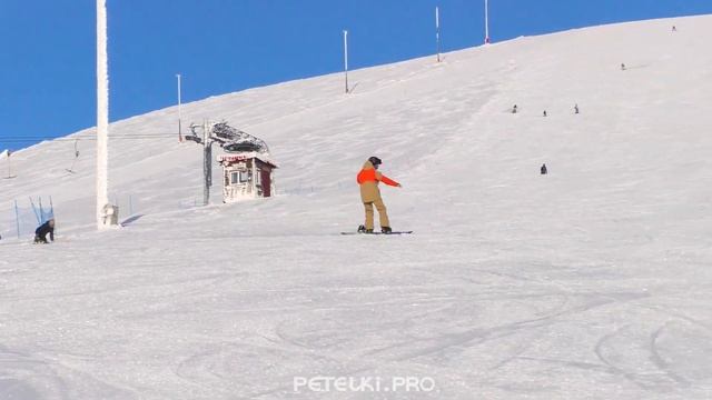 Синхронный карвинг, карвинг на одной встёгнутой ноге смотреть онлайн