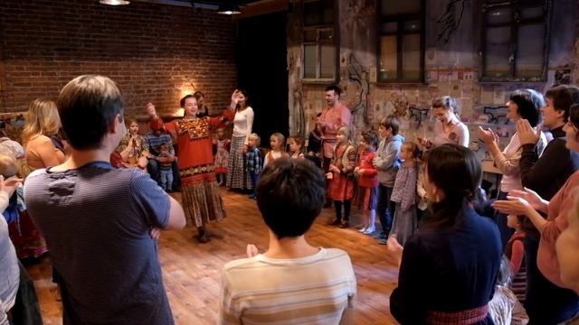 Семейные занятия фольклором с "Измайловской слободой". Осенины. смотреть онлайн