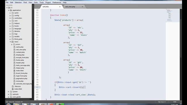 Codeigniter PHP Tutorials in Urdu/Hindi part 29 Project Shopping Cart 1 смотреть онлайн