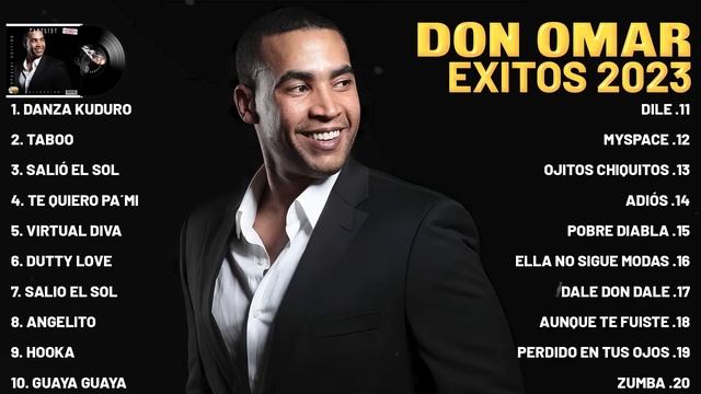 Don Omar Mix Exitos 2023 - Grandes Exitos De Don Omar  - Canciones De Don Omar