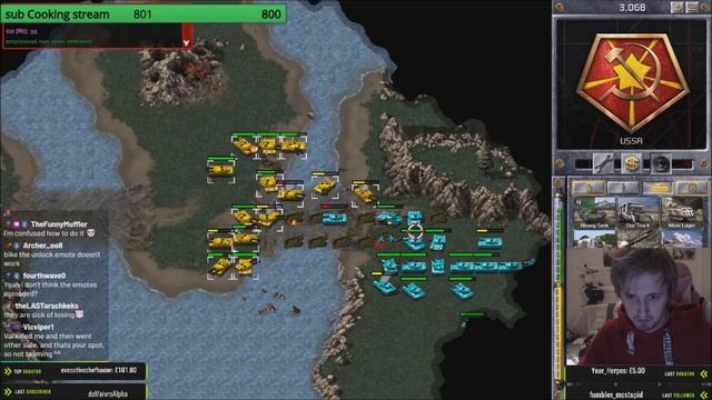 For mother Russia!!! Command and Conquer Remastered Collection Red Alert 8 Player FFA смотреть онлайн