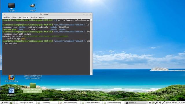 Tutorial - Instalar Configurar Zend Framework 2 en GNU/Linux, LAMP, Linux Mint смотреть онлайн
