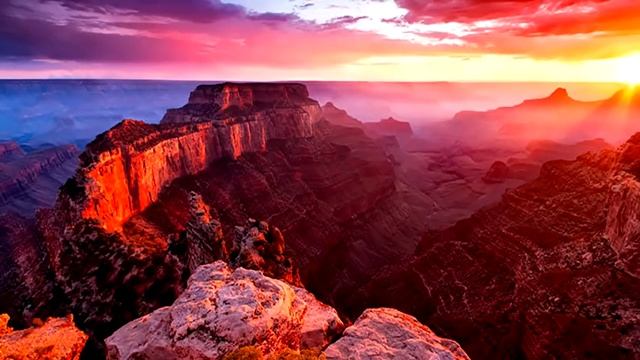 Красивые места #1 - Гранд-каньон, США: Большой Каньон - лучшие места смотреть онлайн