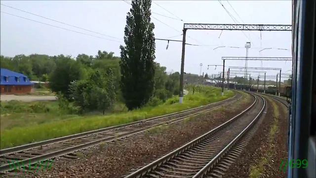 [ЭД9М] Прибытие на станцию Кавказская смотреть онлайн