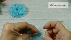 САМЫЕ нарядные СНЕЖНЫЕ бантики❄Бантики из фатина и кружева❄Beebeecraft