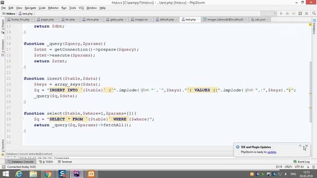 PHP. Работа с базой. ООП.[ПП-16В-1] смотреть онлайн