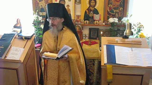 Проповедь на память святых отцов 7-го Вселенского Собора 24 октября 2010 года смотреть онлайн