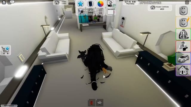 ОСТАЛАСЬ ОДНА со СВОЕЙ ДОЧКОЙ! / Roblox Brookhaven смотреть онлайн