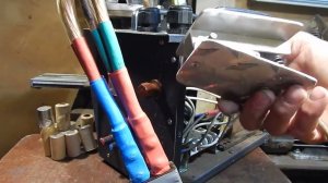 Контактная сварка из трансформатора от полуавтомата.