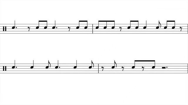 Practise reading rhythms in 12/8 with this exercise 🥁 смотреть онлайн