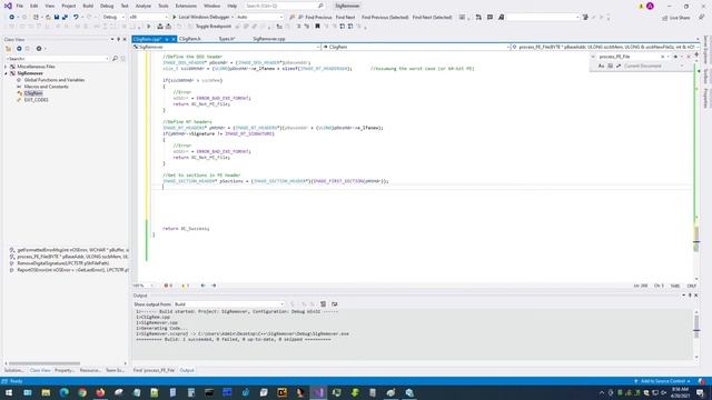 SigRemover App - Part 2 - Coding Digital Signature Removal | C++ | Win32 смотреть онлайн