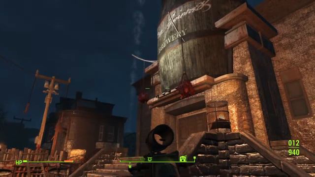 Fallout 4 UFO flies fast overhead смотреть онлайн