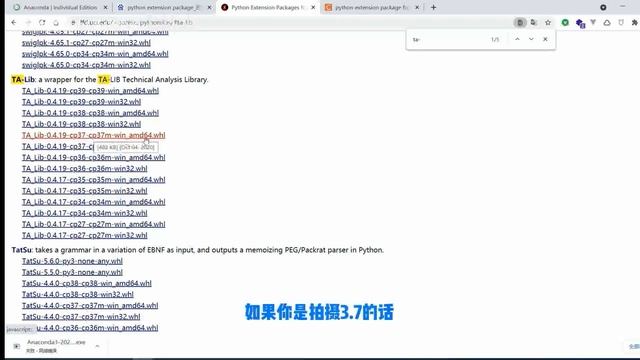 Python量化交易 17【Cryptoquant】如何安装Ta lib（全21节） смотреть онлайн