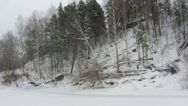 р. Шегарка -Толстый мыс- 28.11.15 г. смотреть онлайн