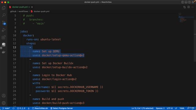 262 - Deployment to flyio creating a github action смотреть онлайн