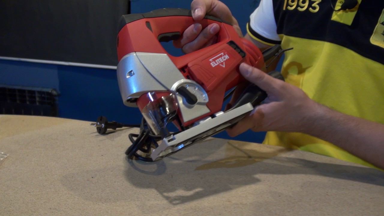 Распаковка. Elitech Лобзик Электрический ПЛО885 смотреть онлайн