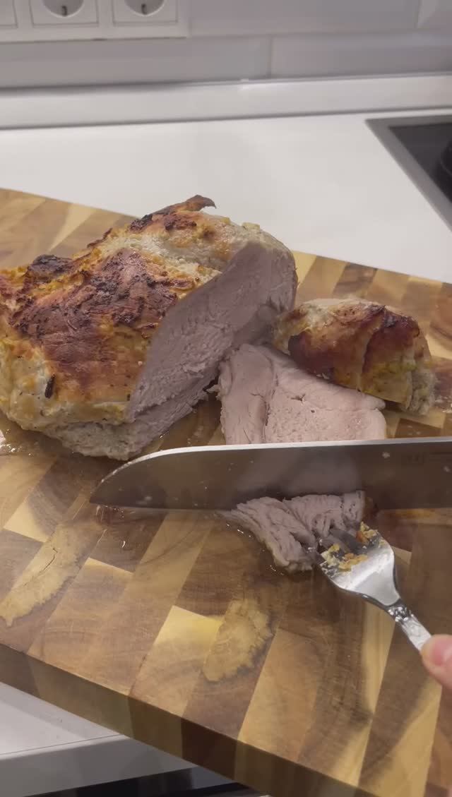 Свинина духовая с горчицей смотреть онлайн