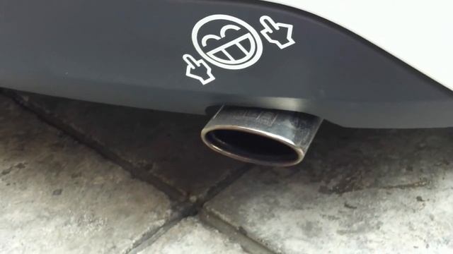 My Ford Fiesta 1.4L Sound with custom muffler.MOV смотреть онлайн