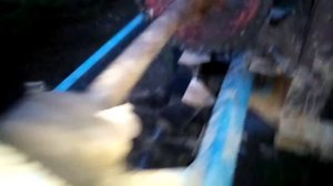 Вом на самодельном минитракторе.