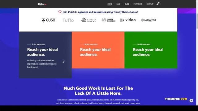 Kalni - Agency Business Creative WordPress Theme modern creative agency Mizuna смотреть онлайн