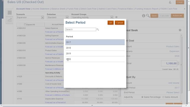 Setting Goals with Strategic Modeling in Oracle Enterprise Planning Cloud смотреть онлайн