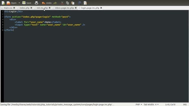 PHP Tutorial Private Message System part 3 смотреть онлайн