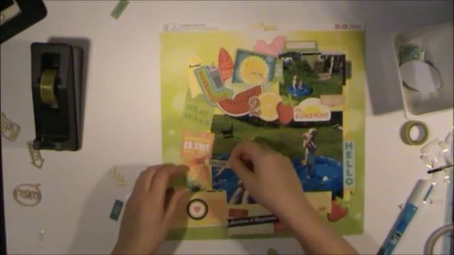 #23 Badsommar - Scrapbooking Process смотреть онлайн