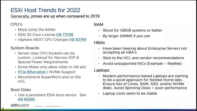 VMware vExpert Session: Home Labs A Definitive Guide June-2022 смотреть онлайн