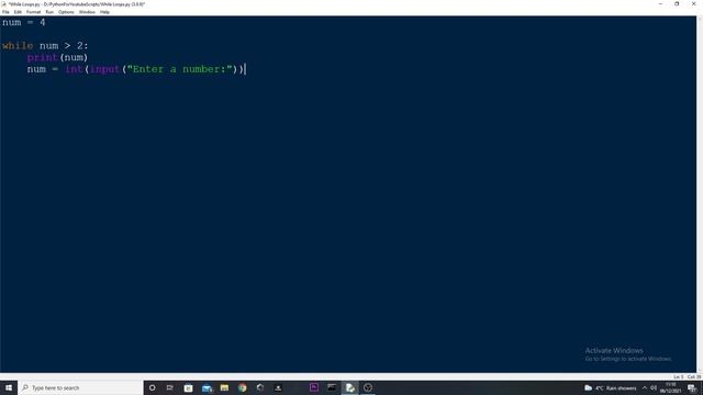 Beginner Python 3.9 Course: While Loops (#05) смотреть онлайн