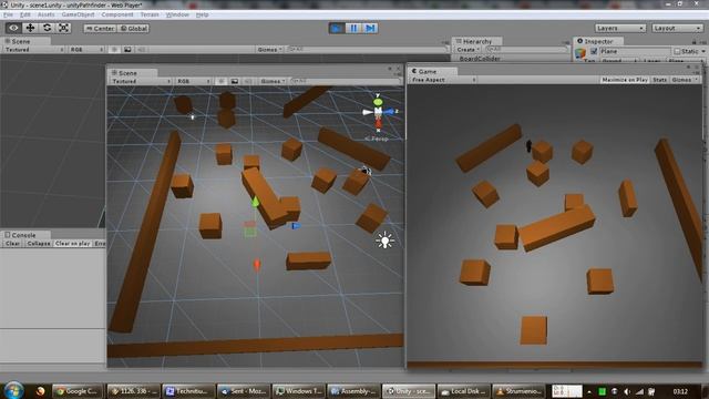 Pathfinder in Unity3D based on A* graph смотреть онлайн