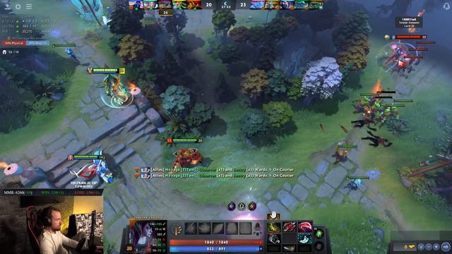 Dread's Stream | Dota 2 - Lina / Bounty Hunter / Medusa / Bristleback | 24.07.2021 [1]