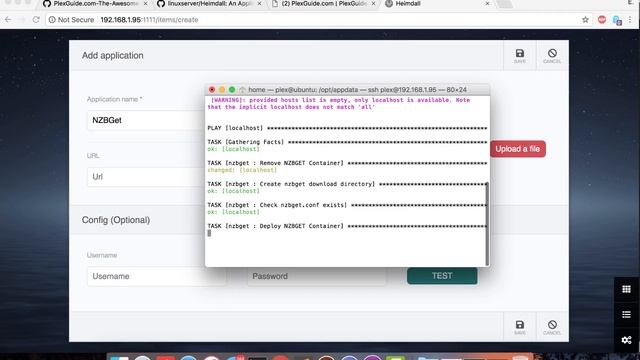 PlexGuide.com - Heimdall Application Demo смотреть онлайн